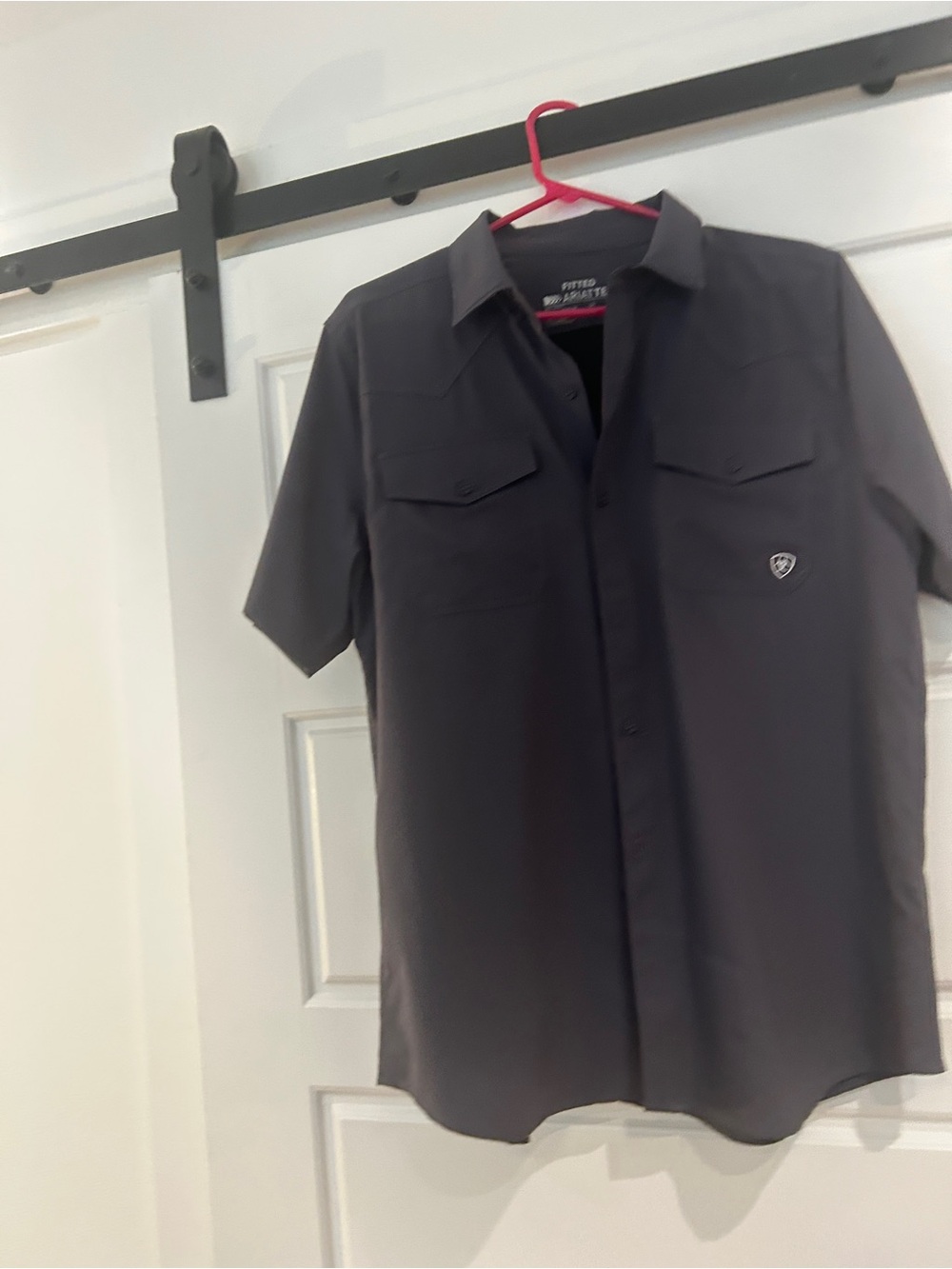Ariat Men's Short-Sleeve - Dark Gray